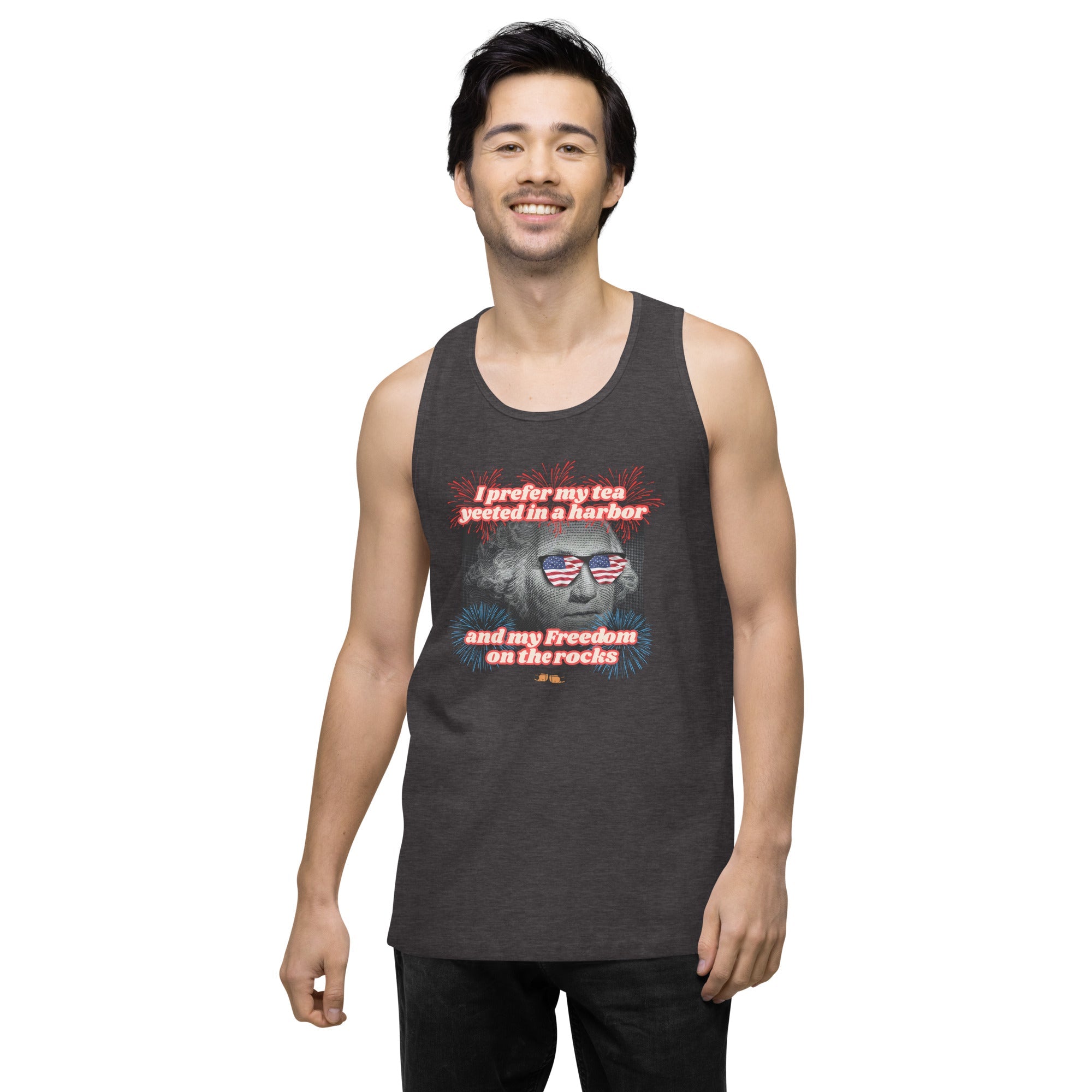 yeet tea - Men’s premium tank top