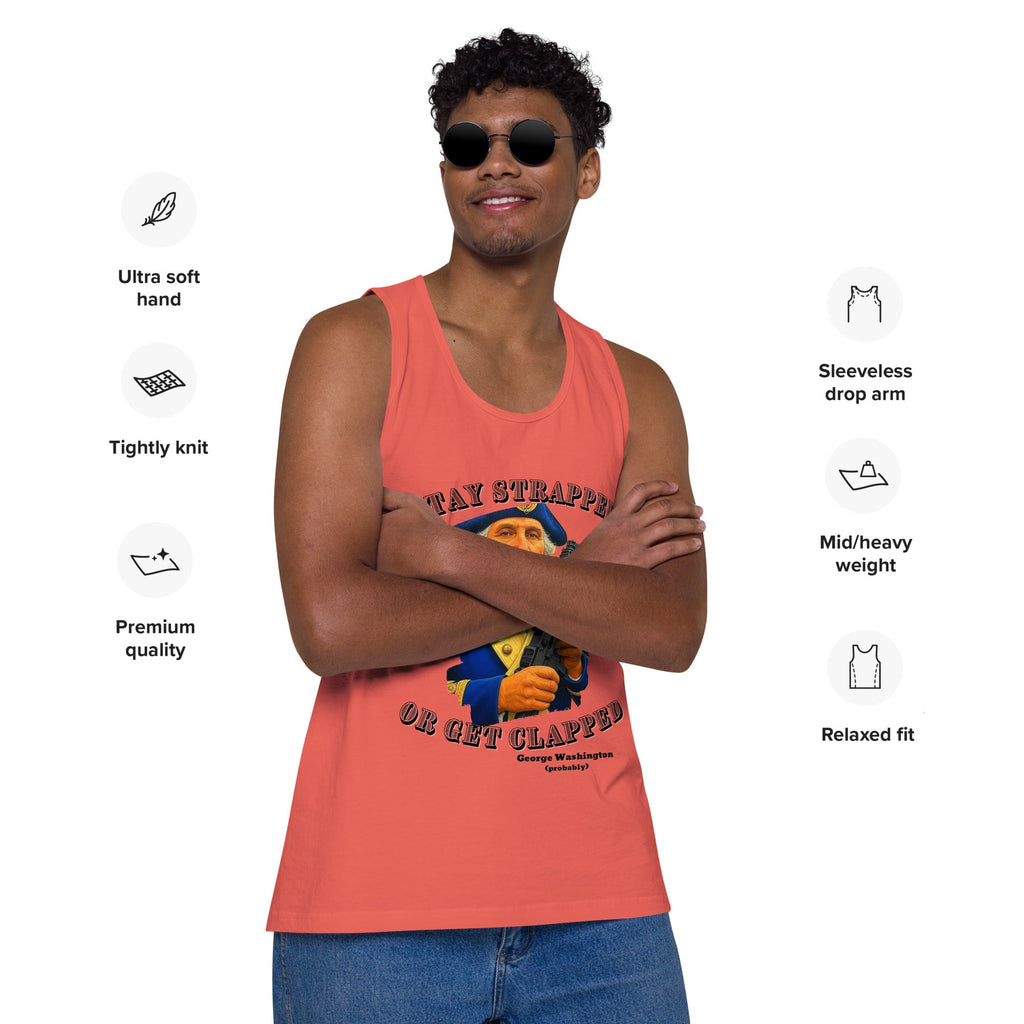 Stay Strapped - Men’s premium tank top