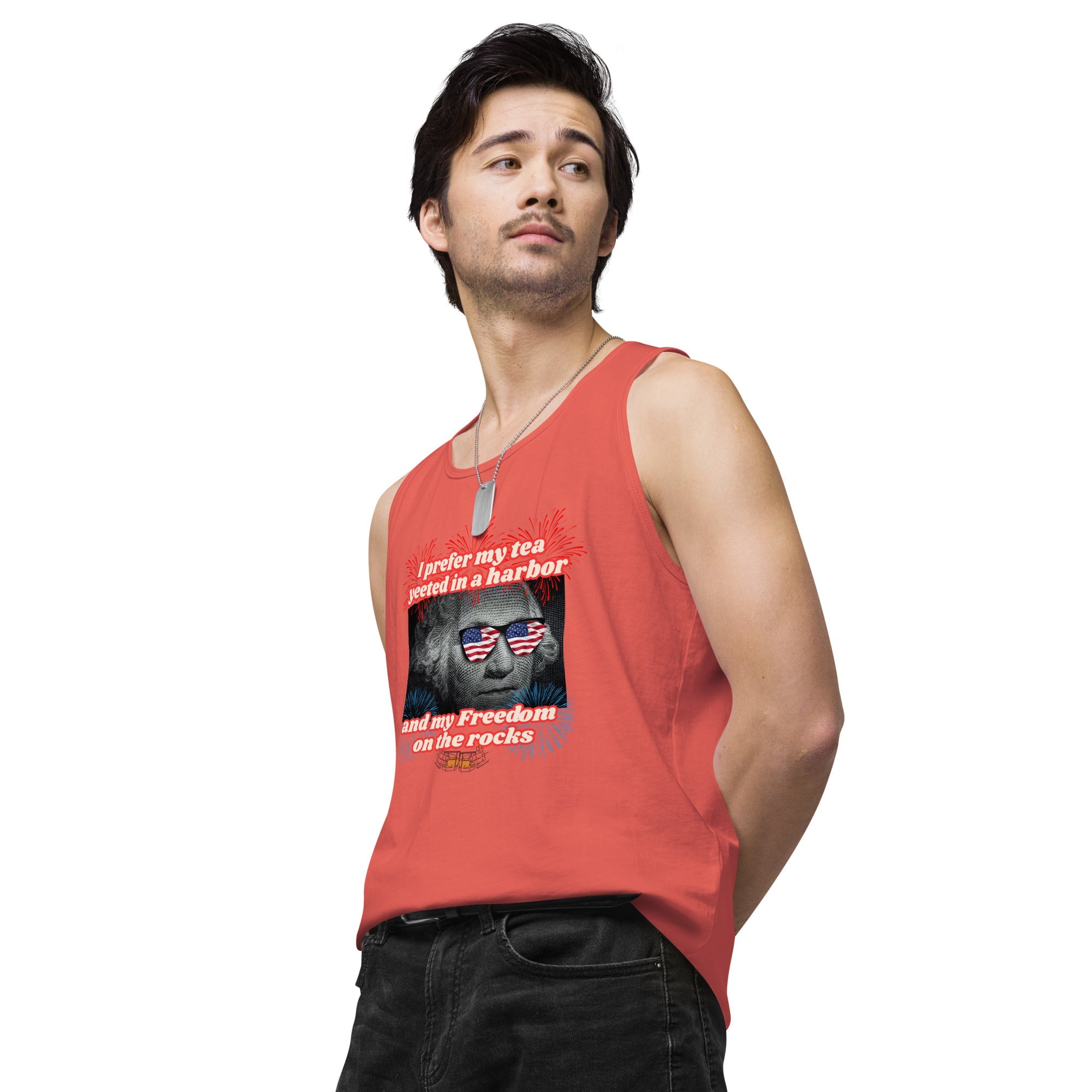 yeet tea - Men’s premium tank top