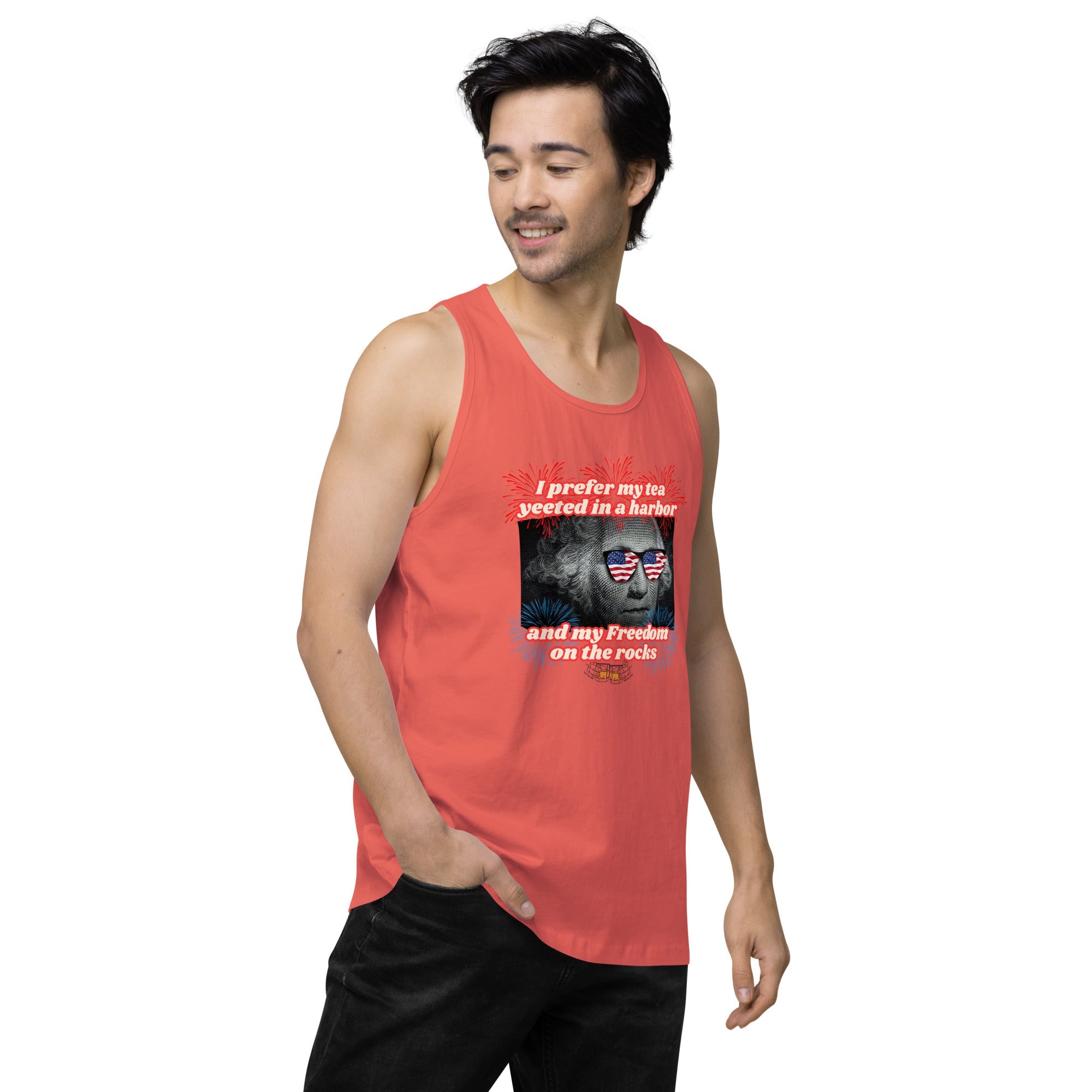 yeet tea - Men’s premium tank top
