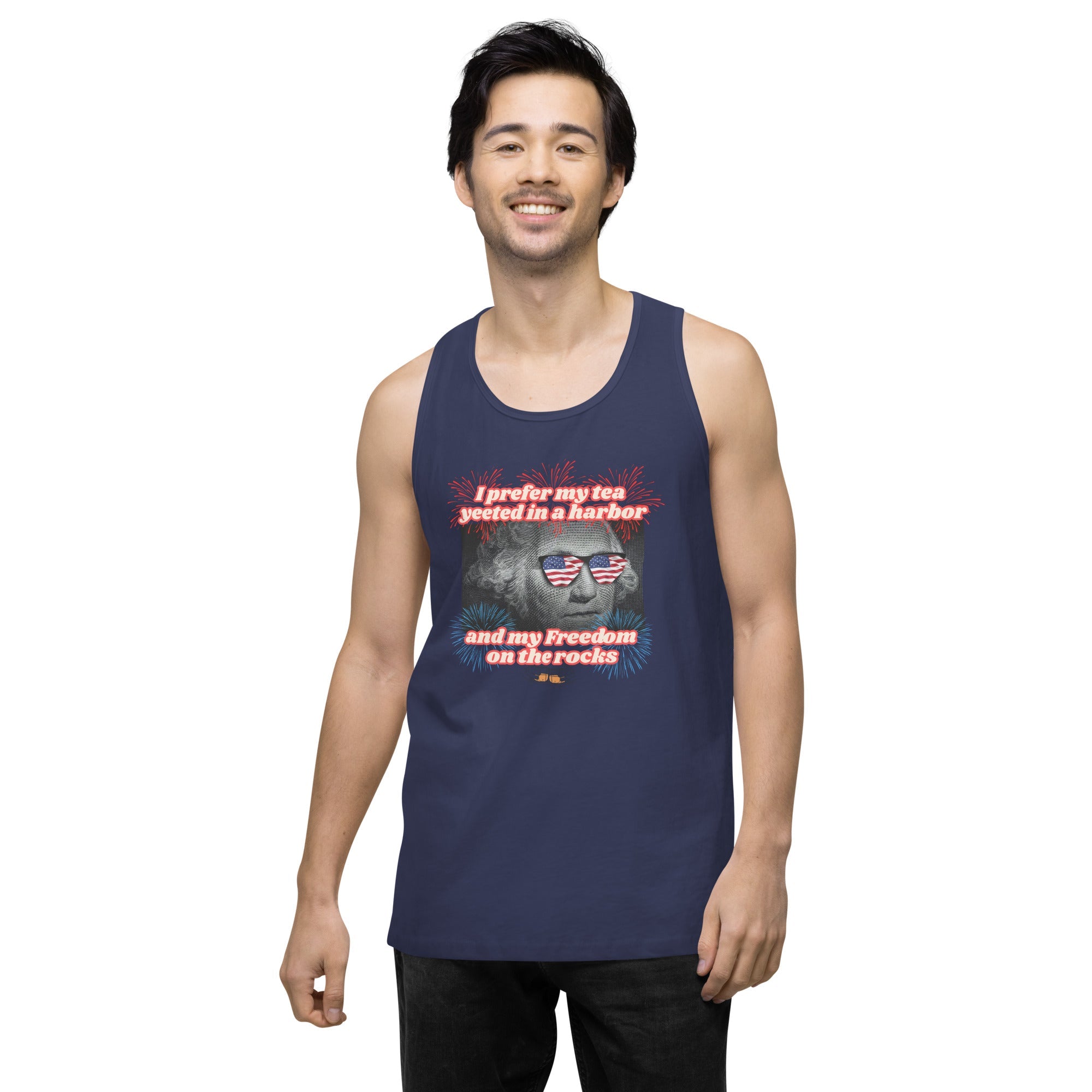 yeet tea - Men’s premium tank top