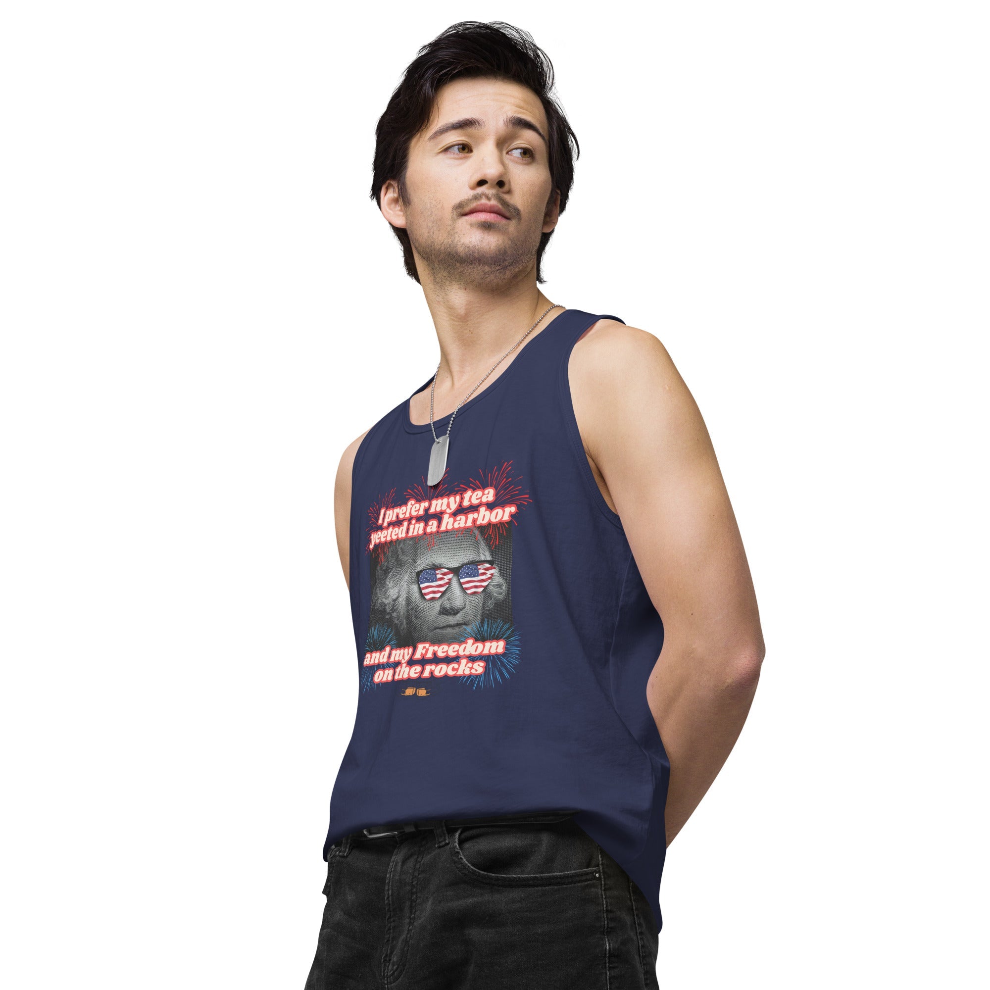 yeet tea - Men’s premium tank top