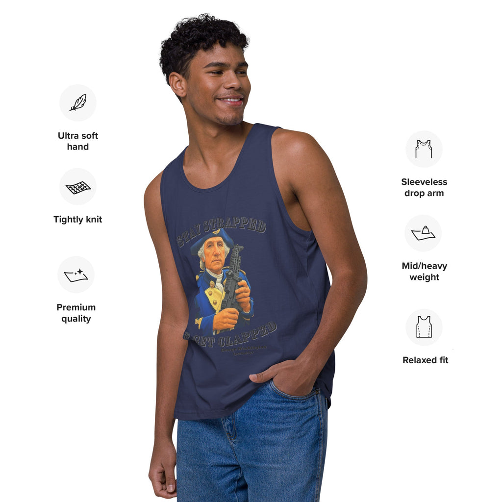 Stay Strapped - Men’s premium tank top