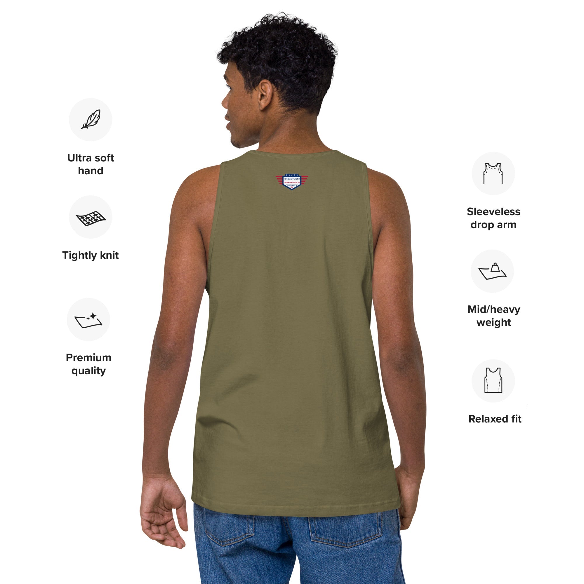 Stay Strapped - Men’s premium tank top