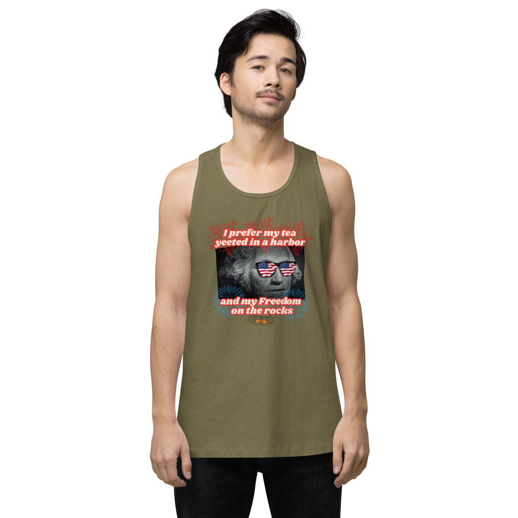 yeet tea - Men’s premium tank top