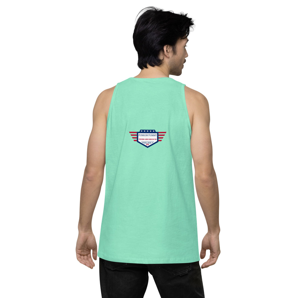 yeet tea - Men’s premium tank top