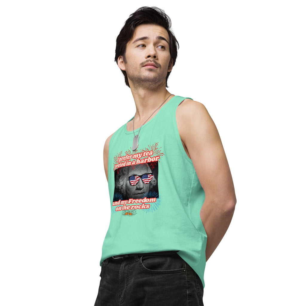 yeet tea - Men’s premium tank top