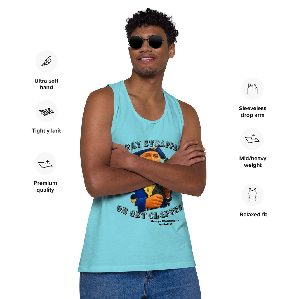 Stay Strapped - Men’s premium tank top