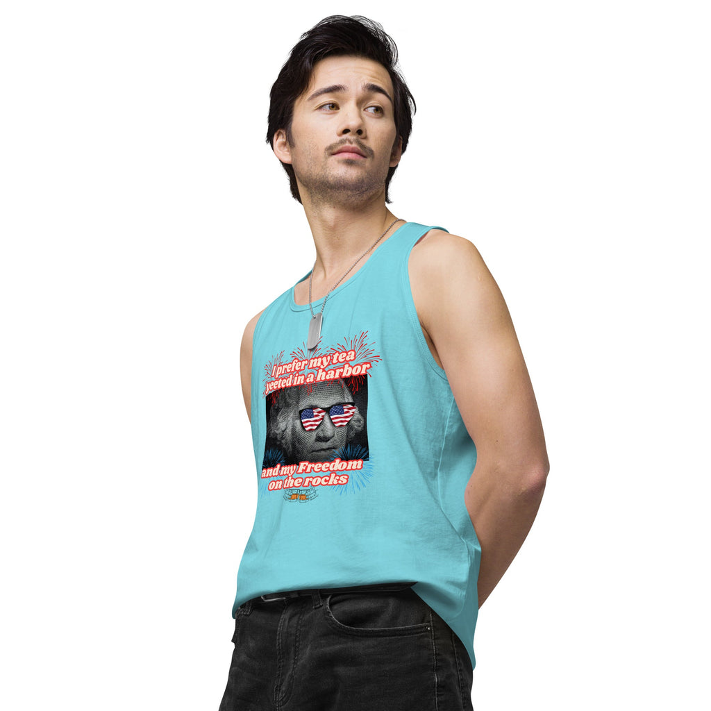 yeet tea - Men’s premium tank top