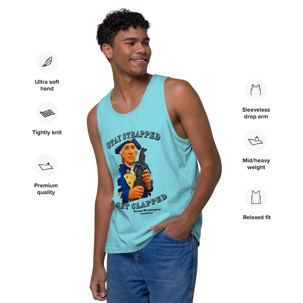 Stay Strapped - Men’s premium tank top