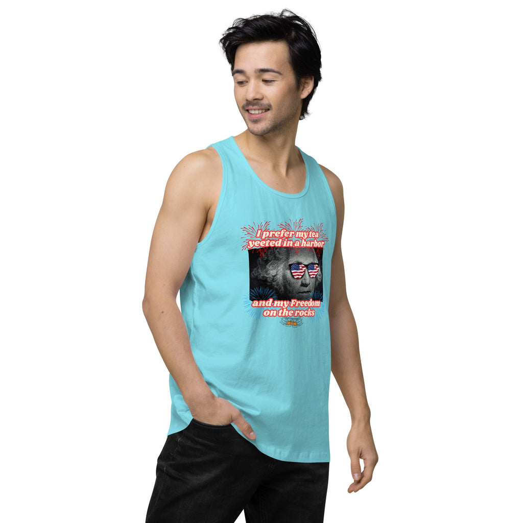yeet tea - Men’s premium tank top