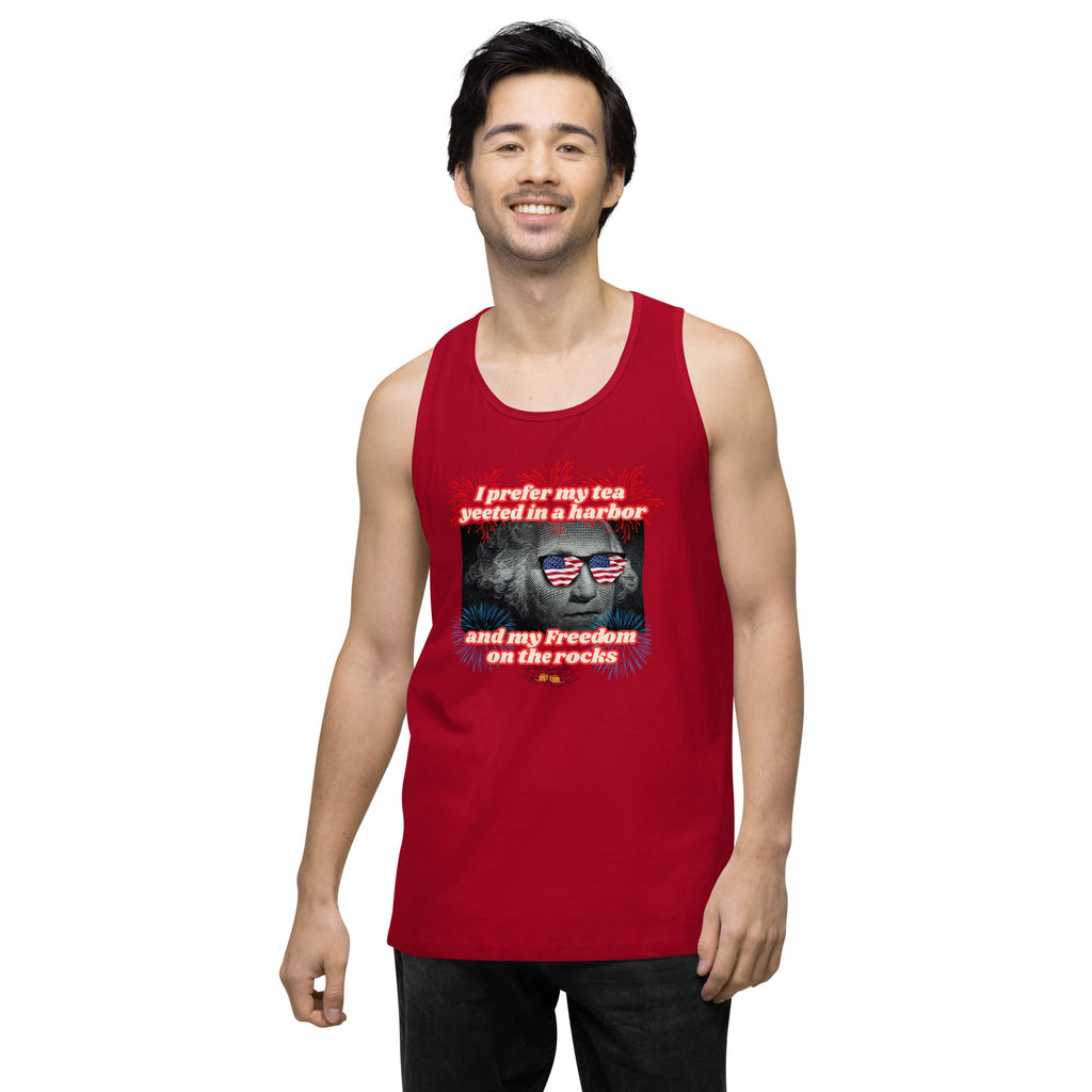 yeet tea - Men’s premium tank top