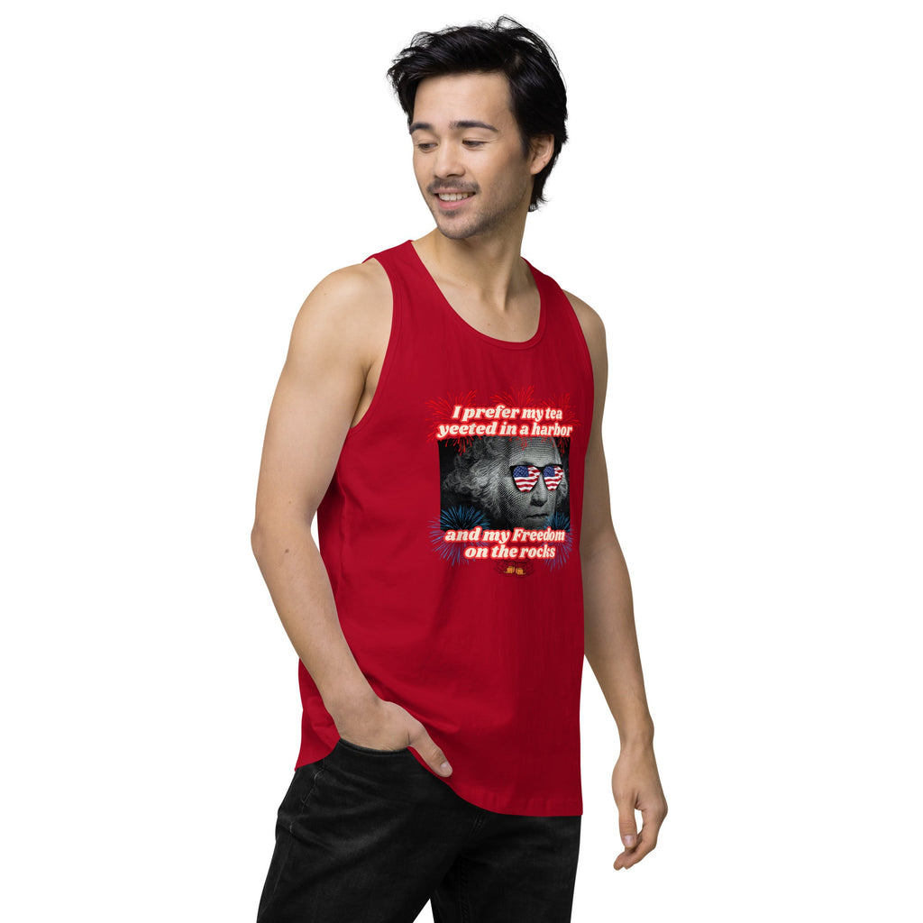 yeet tea - Men’s premium tank top