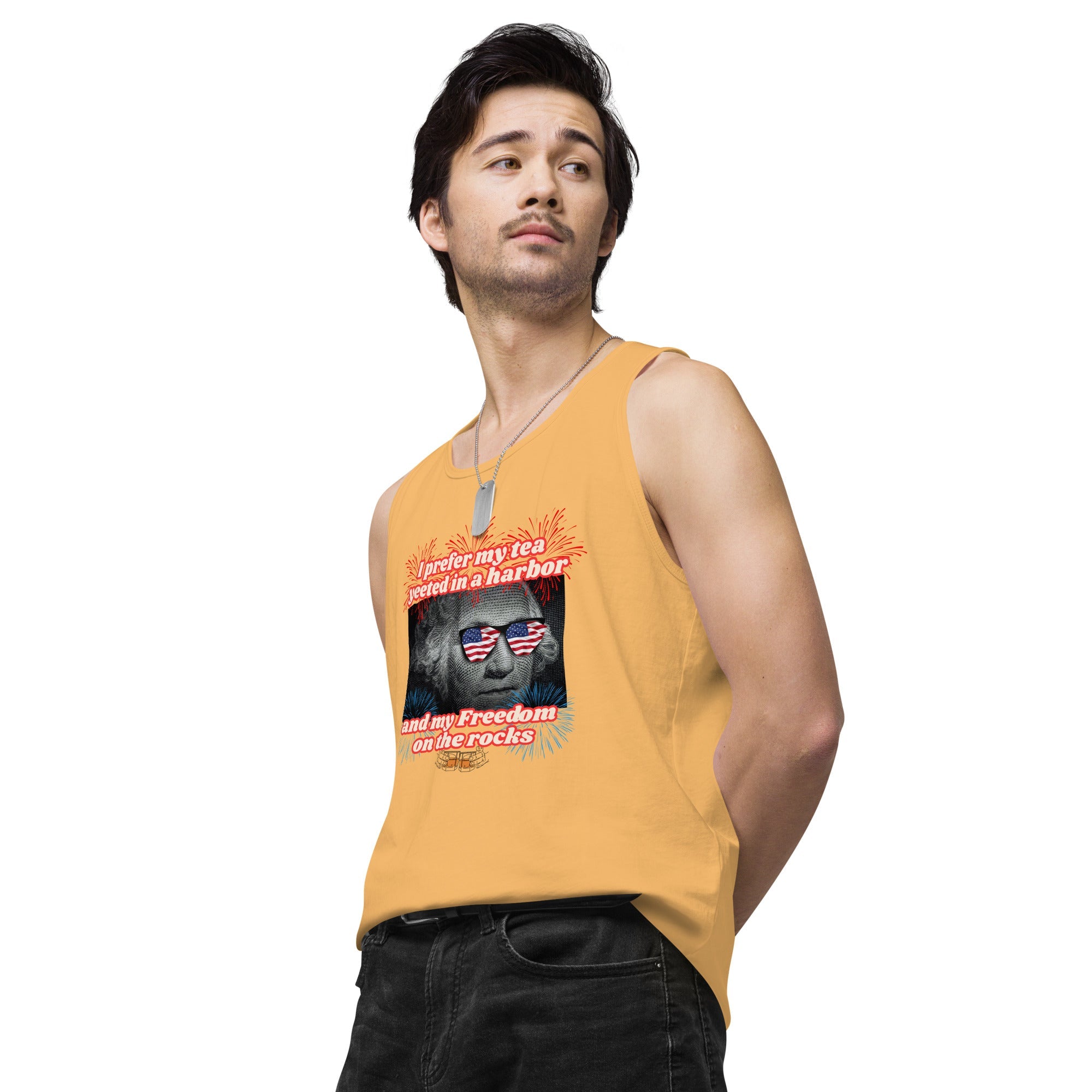 yeet tea - Men’s premium tank top