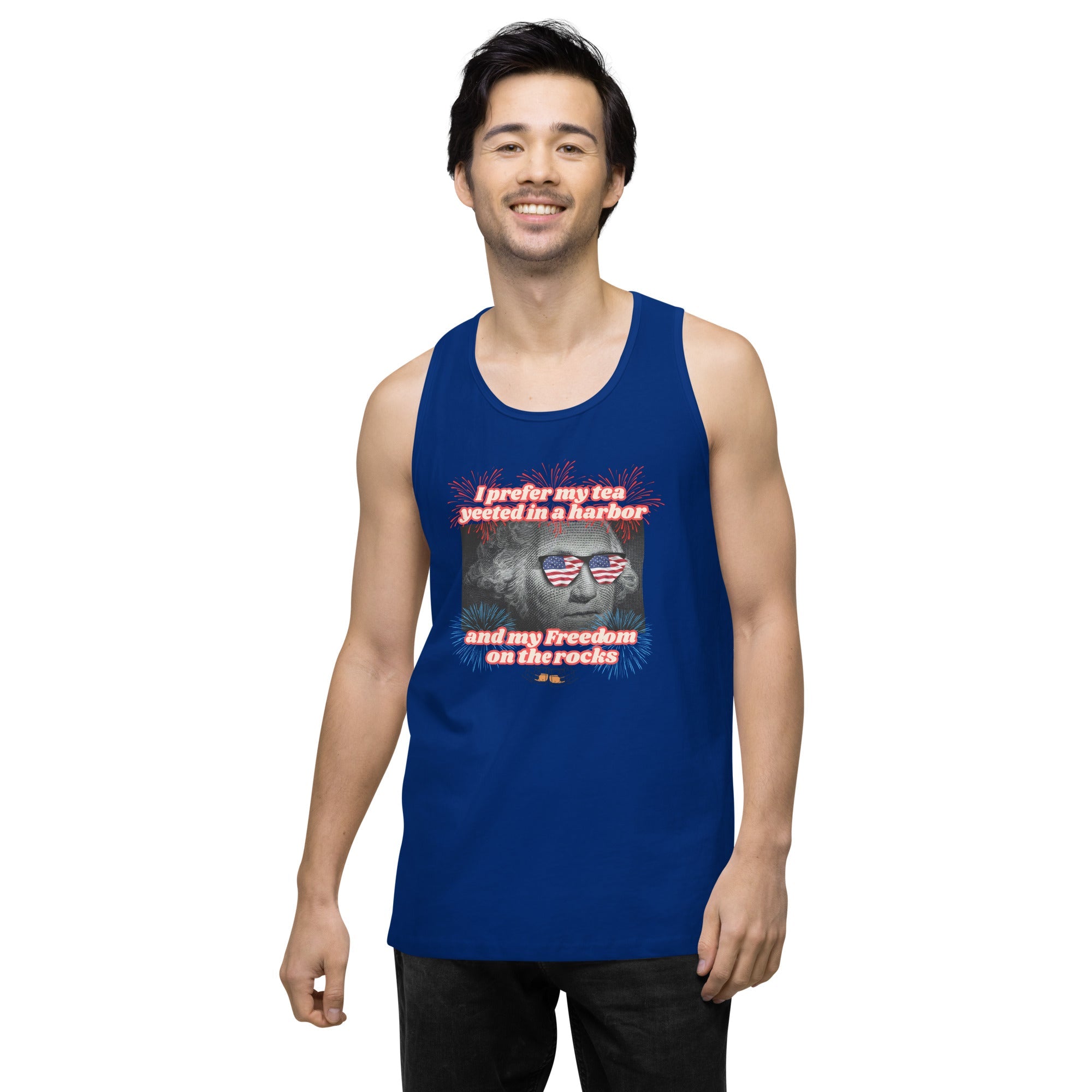 yeet tea - Men’s premium tank top