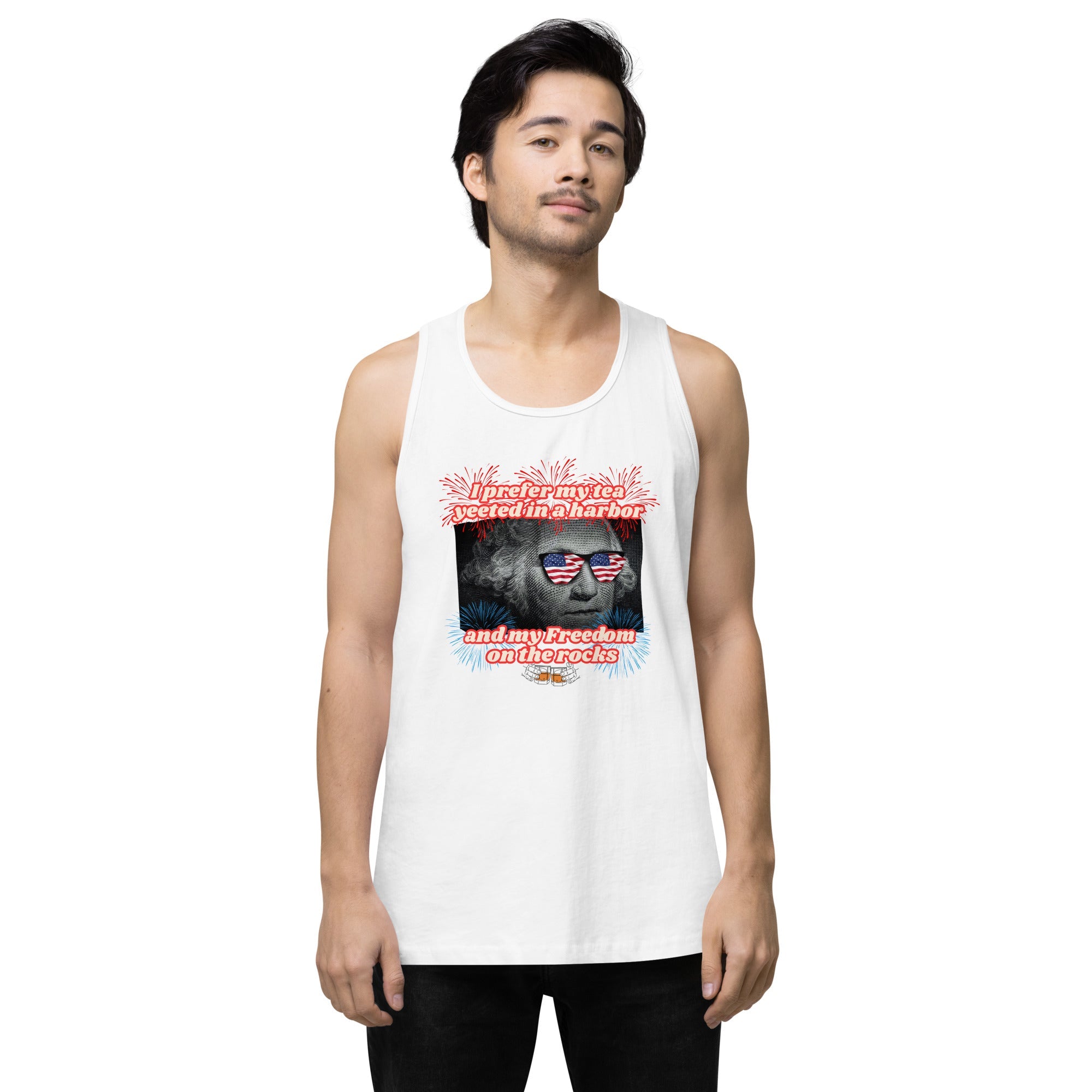yeet tea - Men’s premium tank top