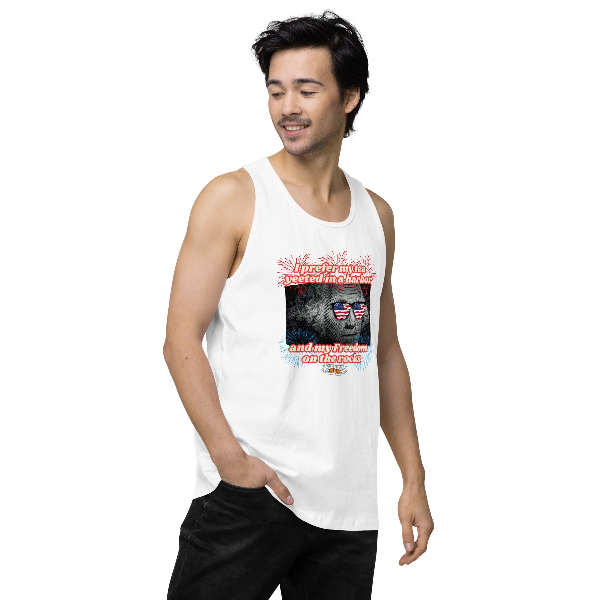yeet tea - Men’s premium tank top
