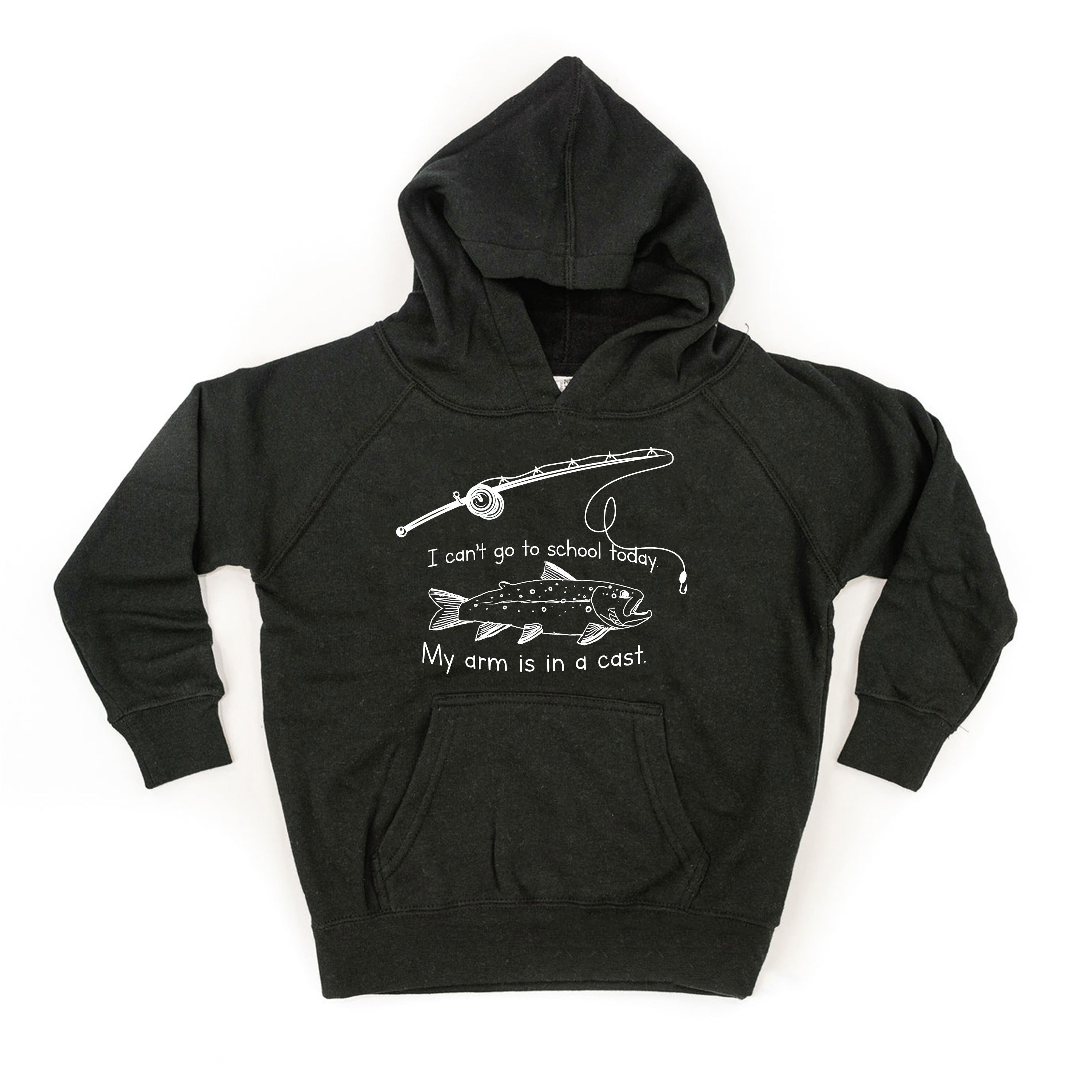 I Can't Go to School Today. My Arm Is In A Cast. - Child HOODIE