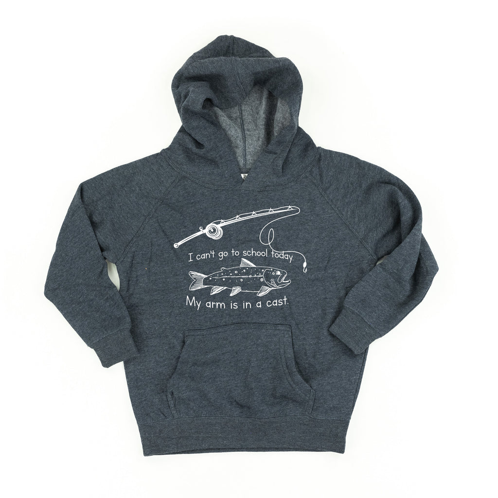 I Can't Go to School Today. My Arm Is In A Cast. - Child HOODIE