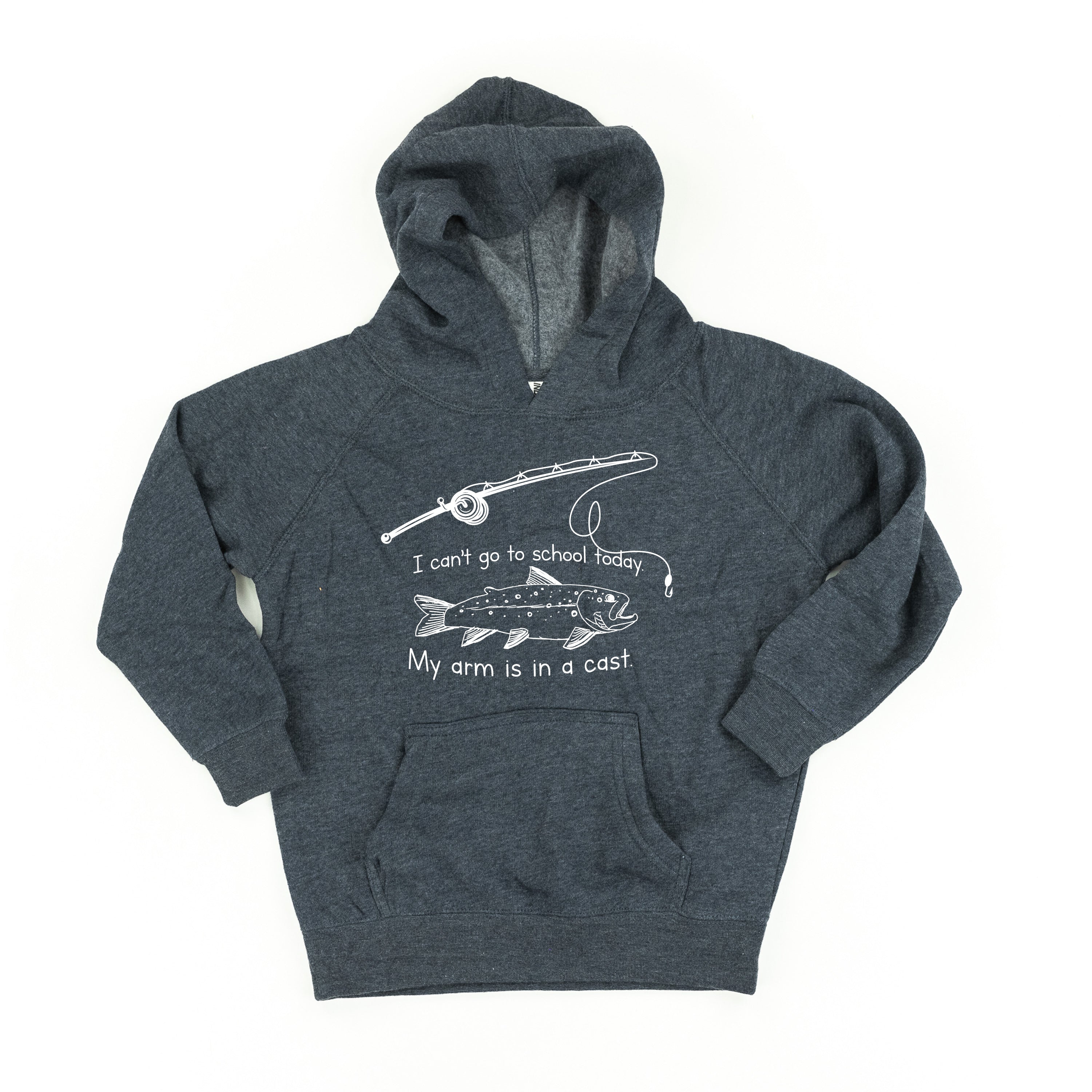 I Can't Go to School Today. My Arm Is In A Cast. - Child HOODIE