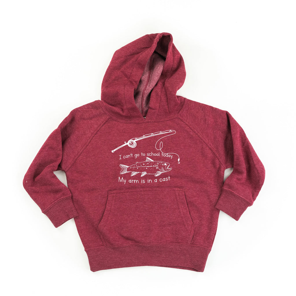 I Can't Go to School Today. My Arm Is In A Cast. - Child HOODIE