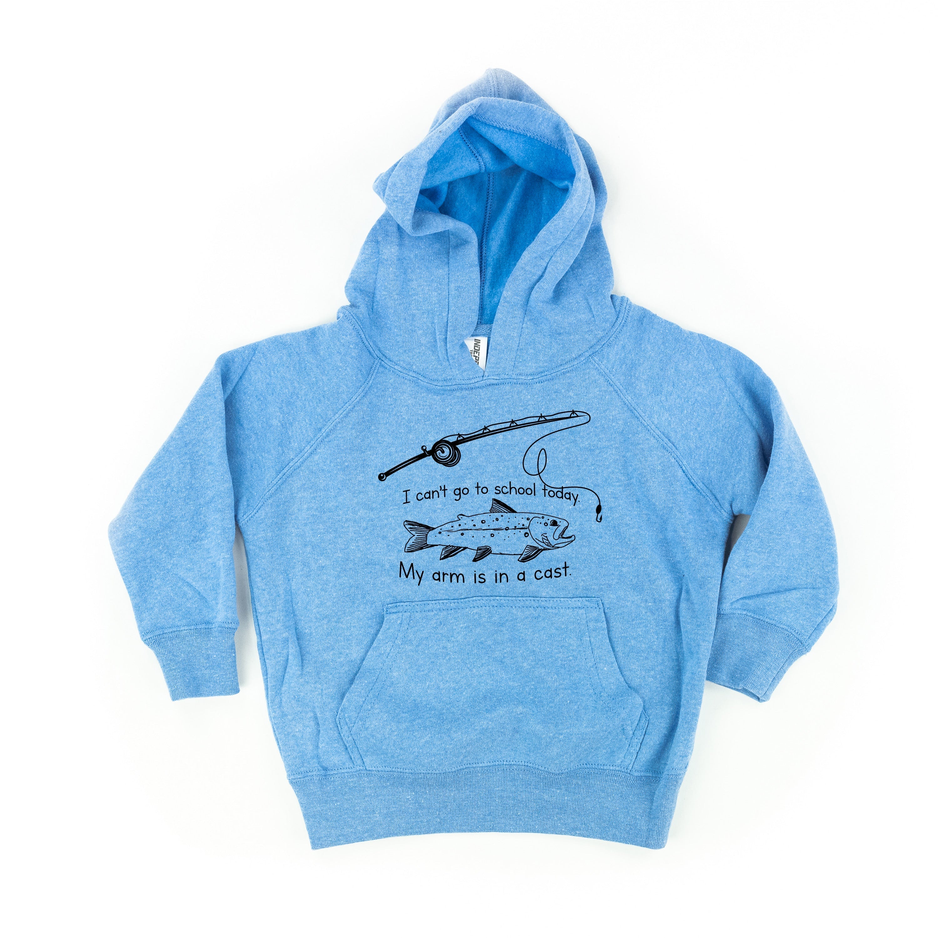 I Can't Go to School Today. My Arm Is In A Cast. - Child HOODIE