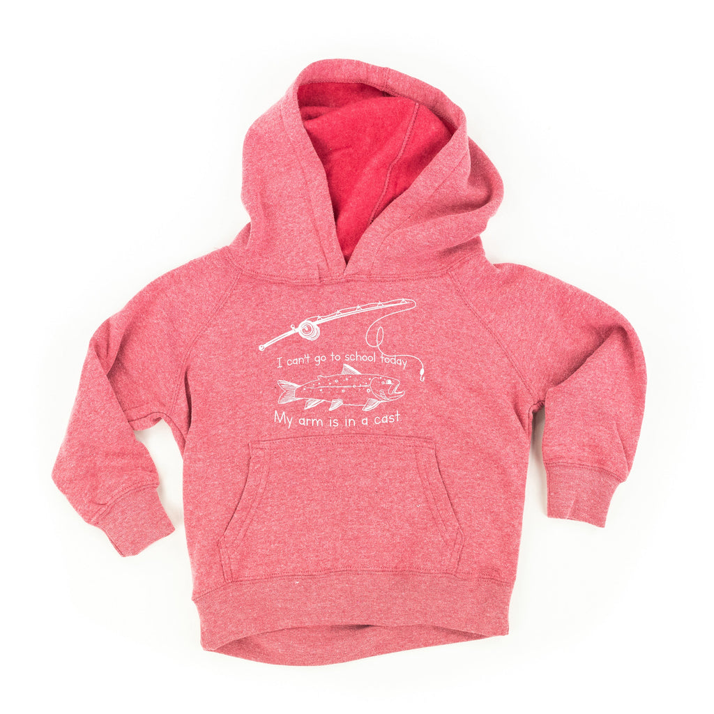 I Can't Go to School Today. My Arm Is In A Cast. - Child HOODIE