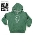 One of Those School Days - Melty Smiley (f & b) - Child HOODIE