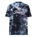 Steez ! - Oversized embroidered tie-dye t-shirt