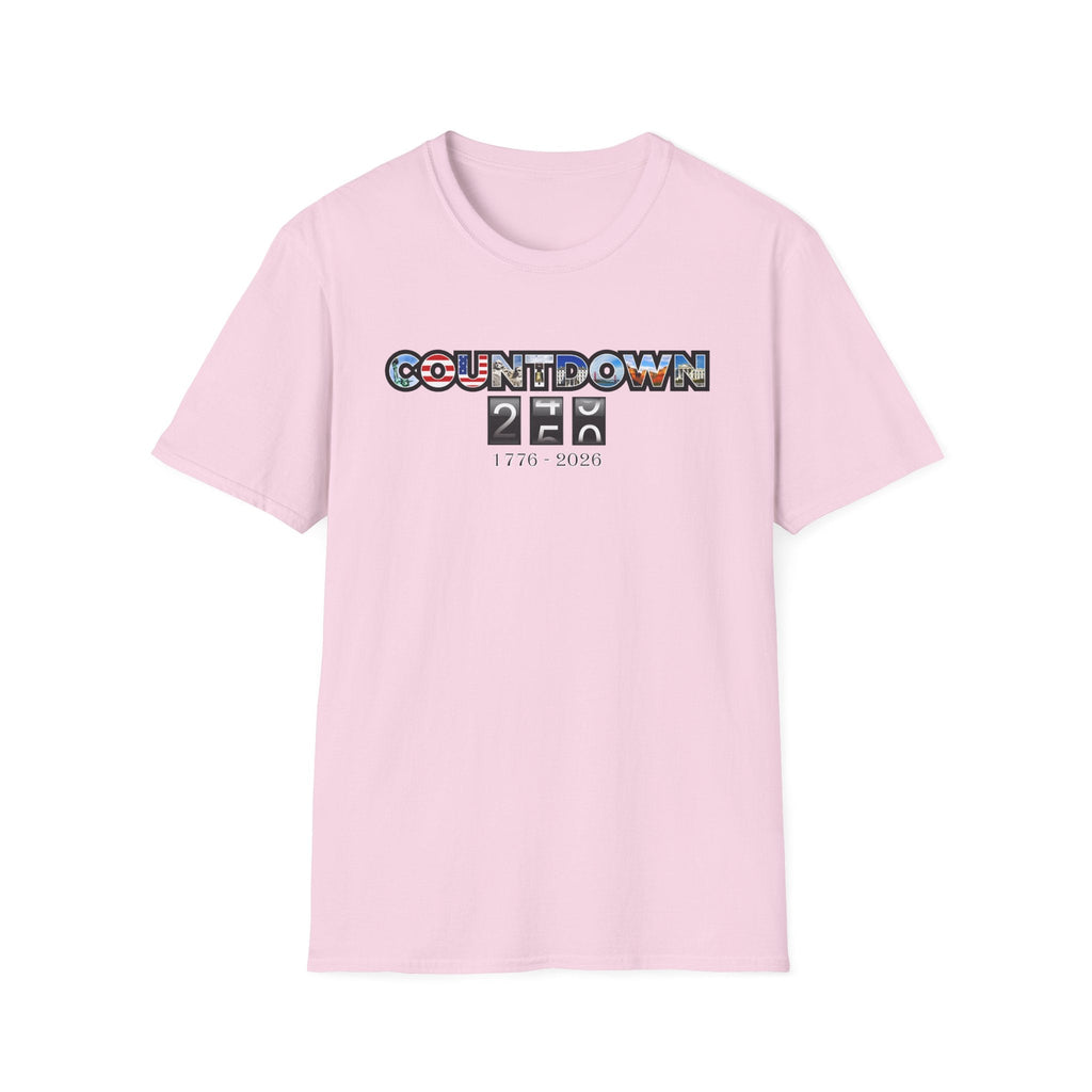 Patriotic Countdown to 250 Years T-Shirt (1776–2026 Edition)