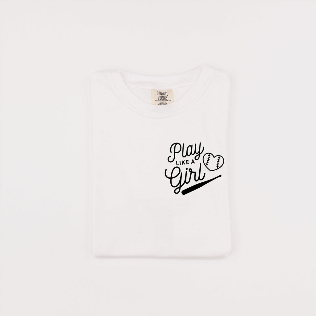 Play Like A Girl - Comfort Colors Tee