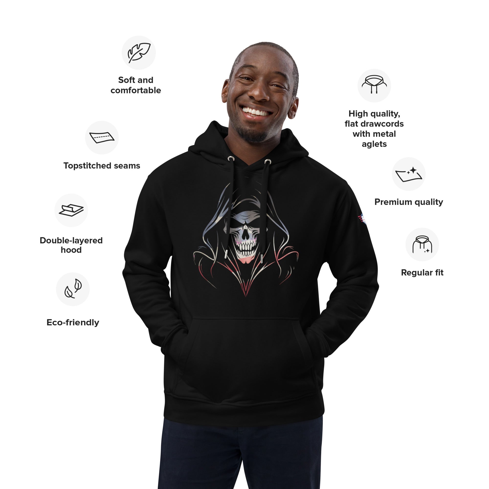 Reaper -  eco hoodie