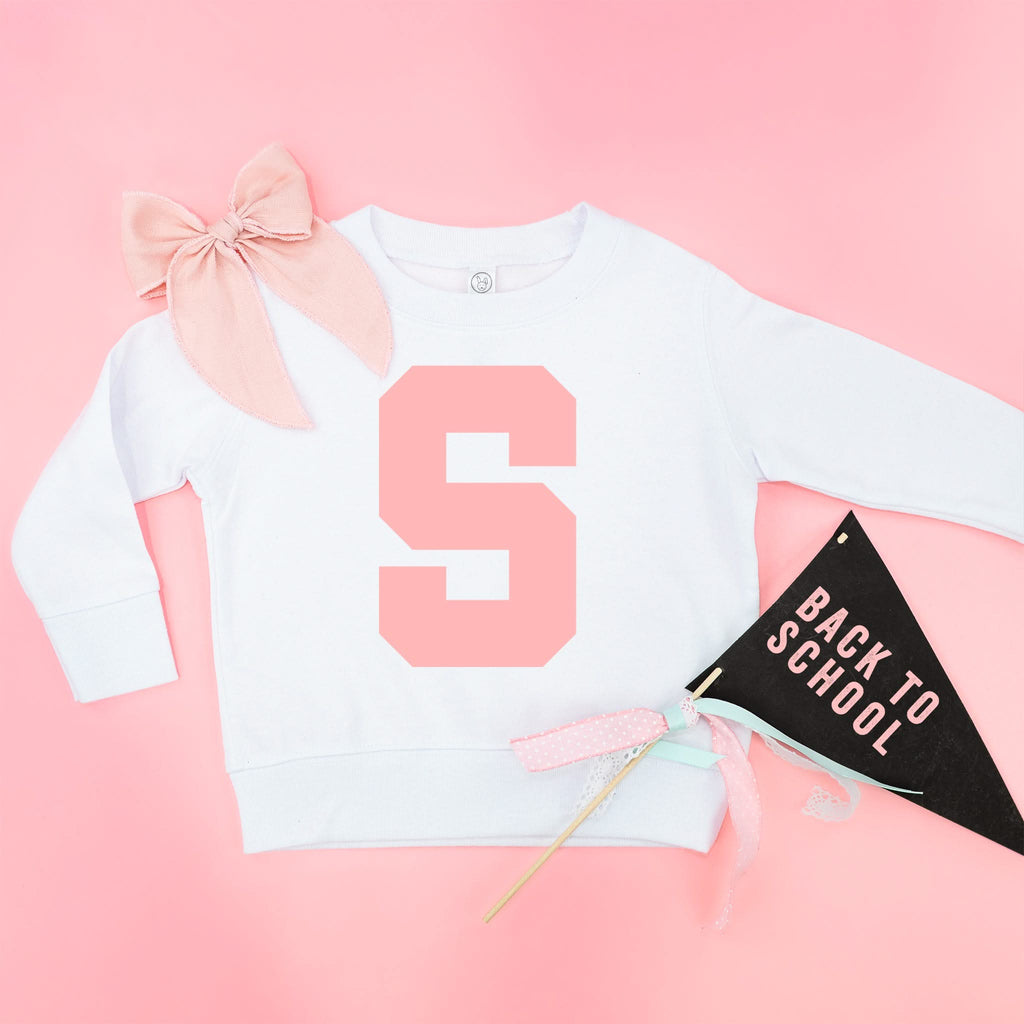 Varsity Initials - Child Sweater