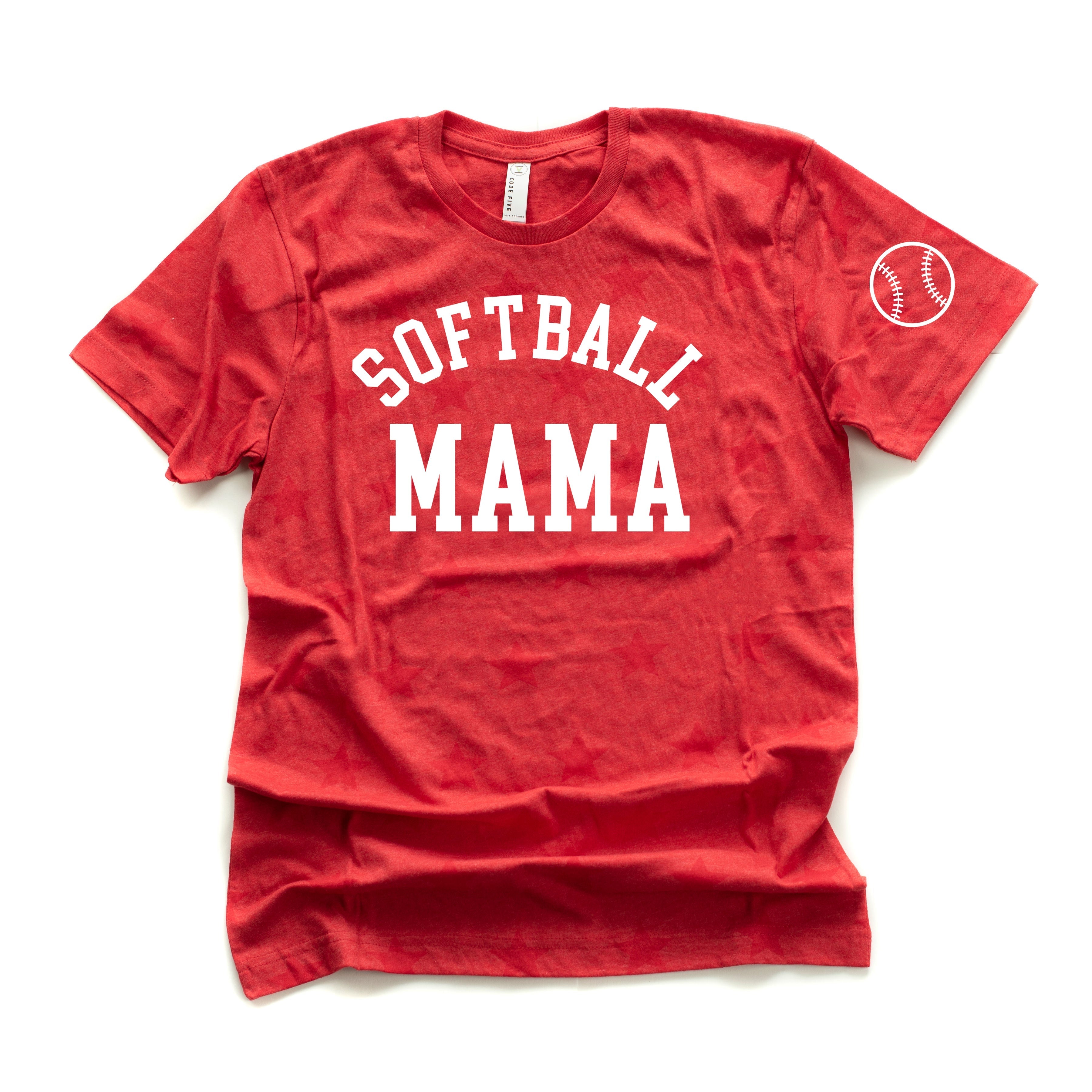 Softball Mama (sd) - Unisex STAR Tee