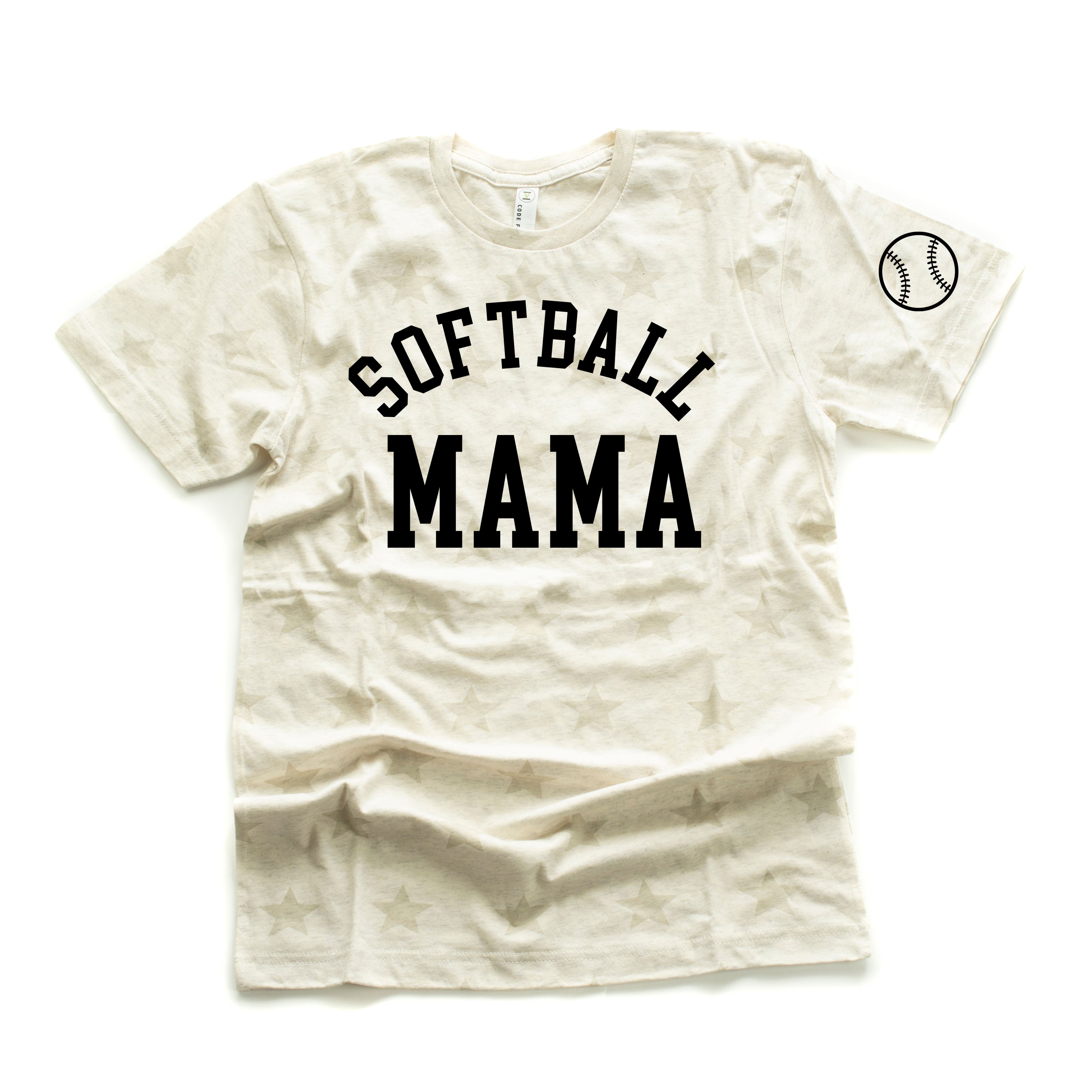 Softball Mama (sd) - Unisex STAR Tee