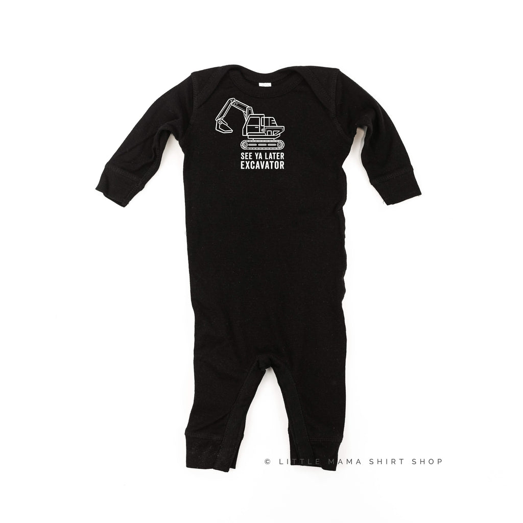 See Ya Later Excavator - Baby Sleeper