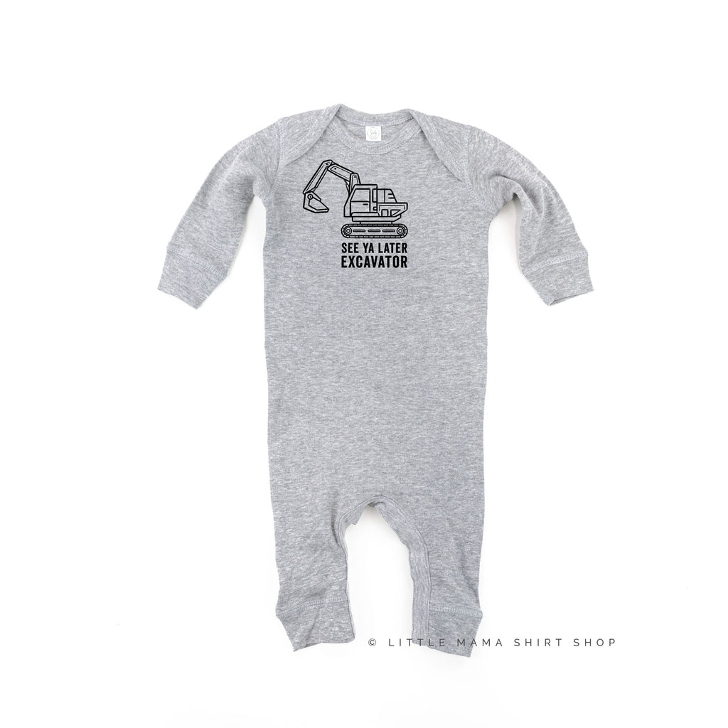 See Ya Later Excavator - Baby Sleeper