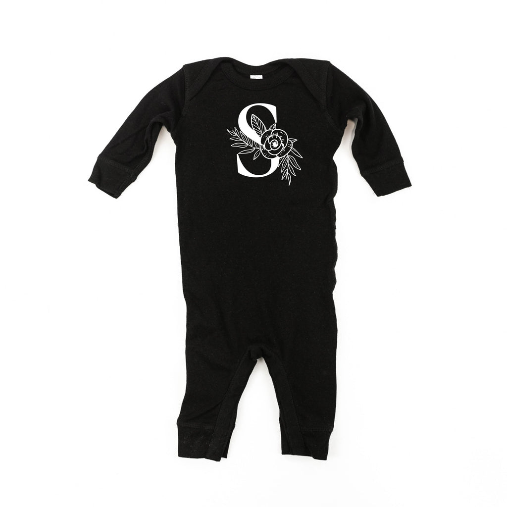 Floral Initials - Baby Sleeper