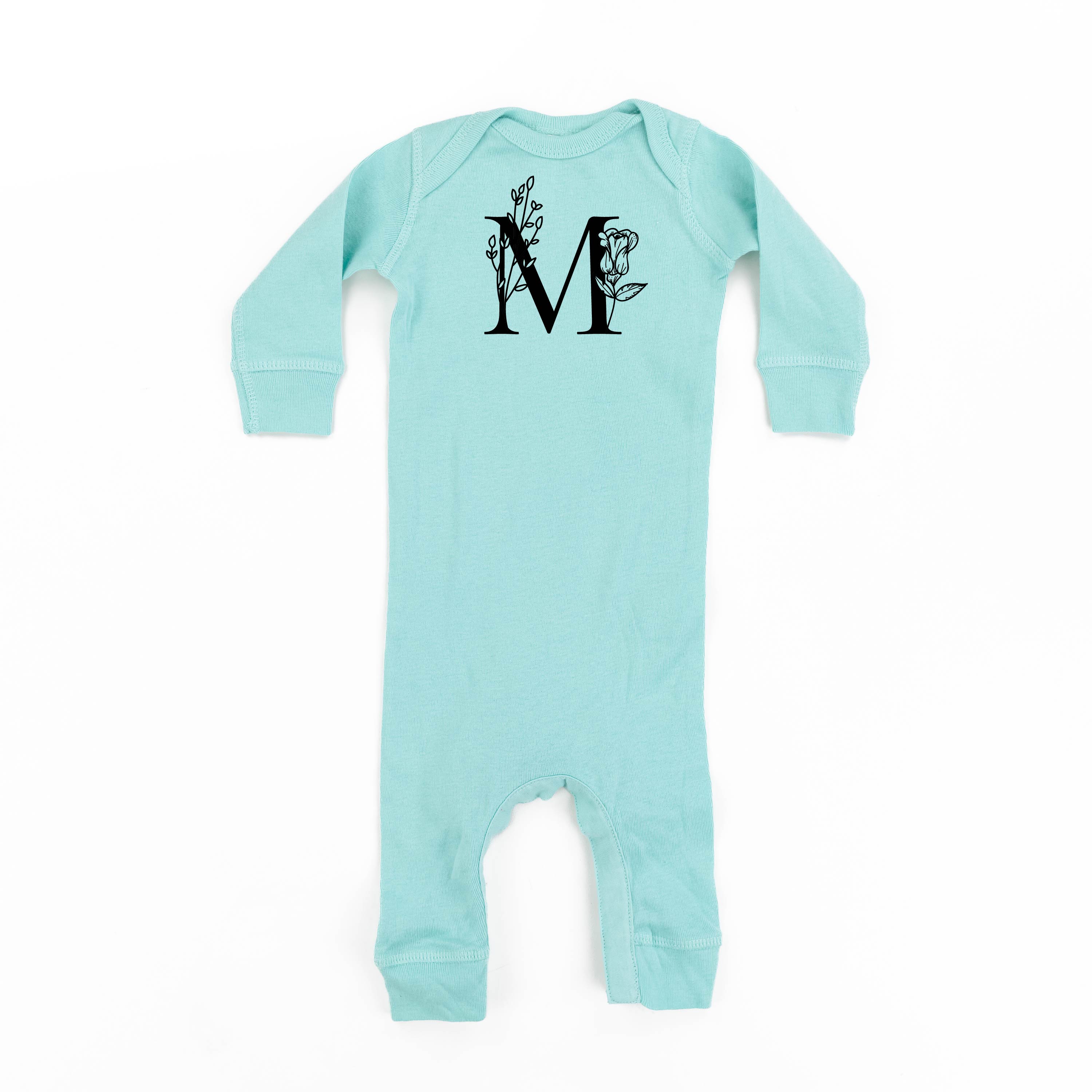 Floral Initials - Baby Sleeper