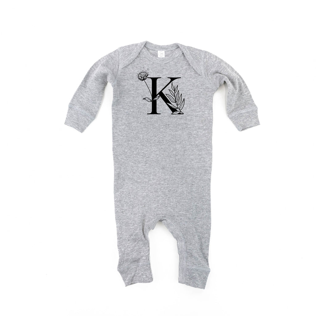 Floral Initials - Baby Sleeper
