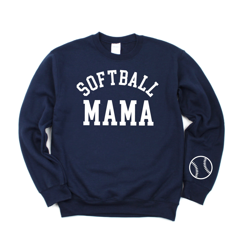 Softball Mama (wd) - BASIC Fleece