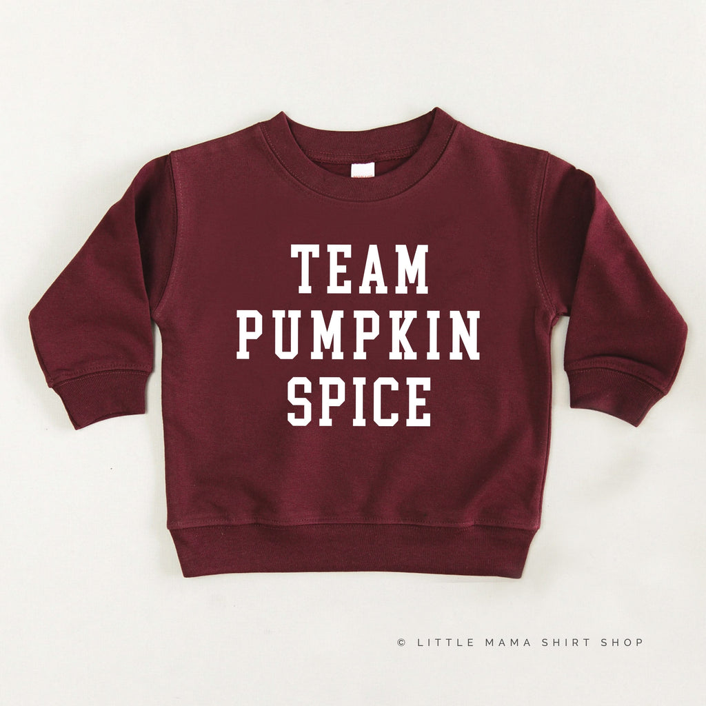 Team Pumpkin Spice - Child Sweater