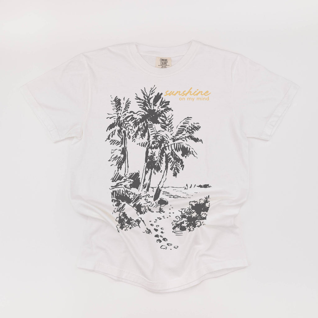 Sunshine On My Mind - Comfort Colors Tee