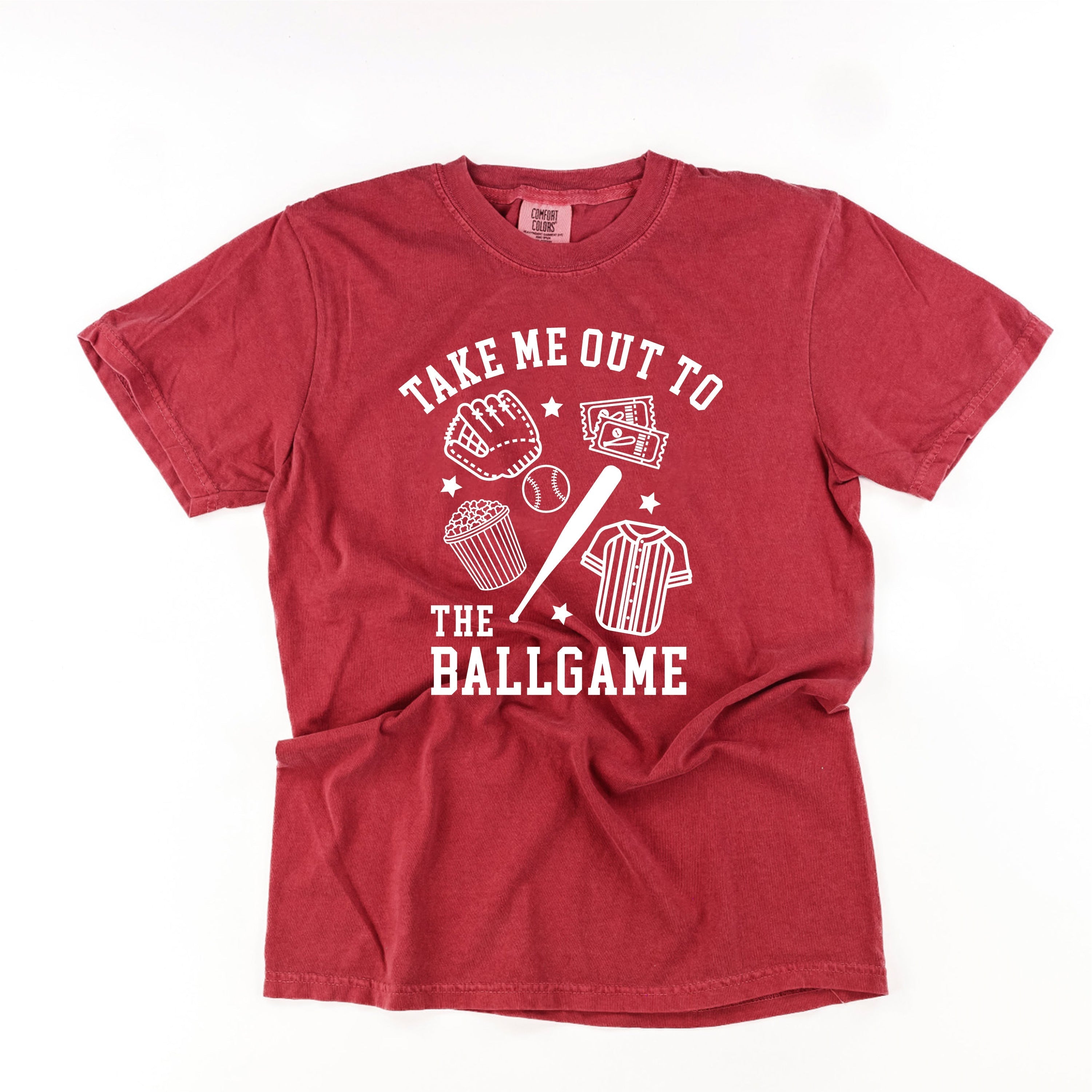 Take Me Out To The Ballgame - Comfort Colors Tee