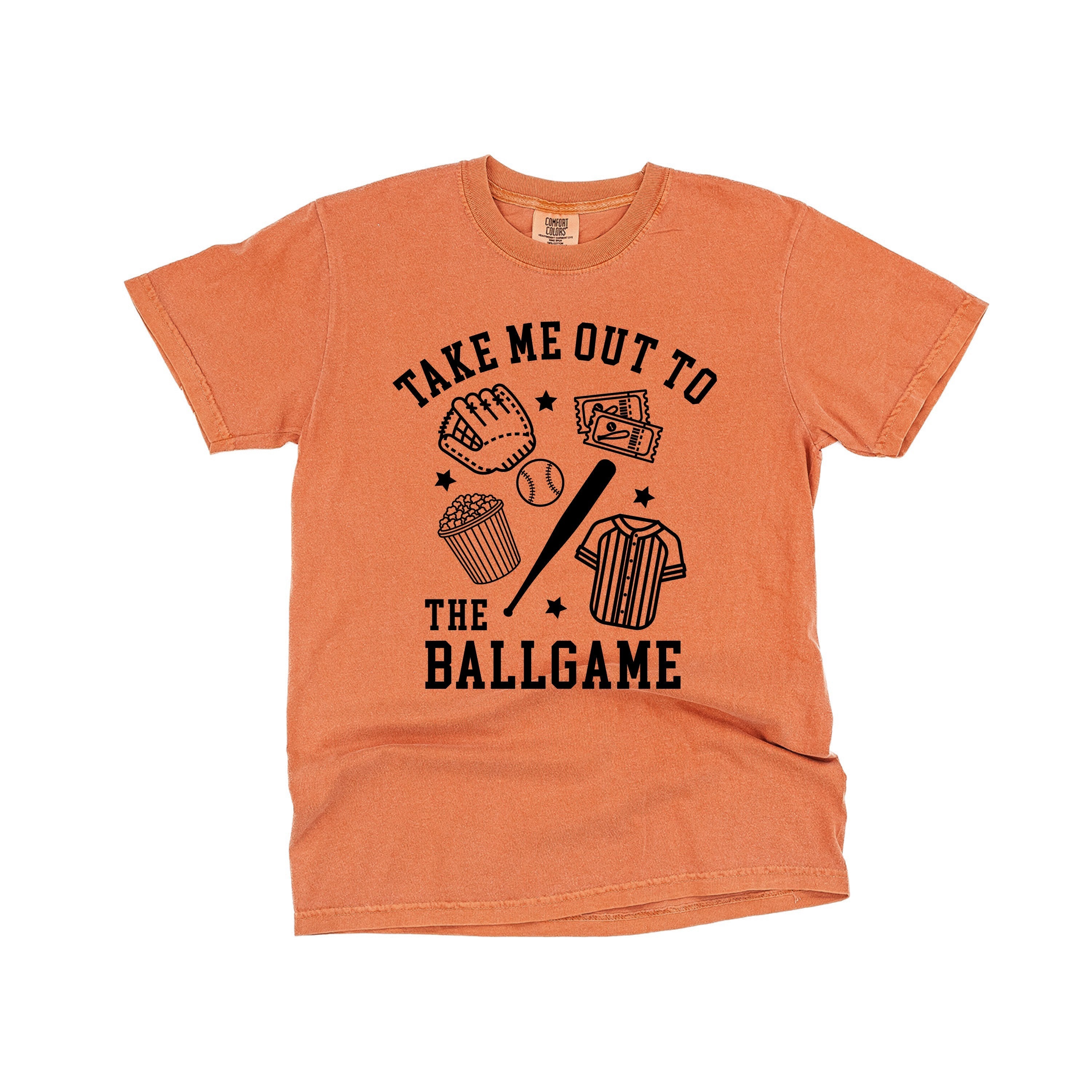 Take Me Out To The Ballgame - Comfort Colors Tee
