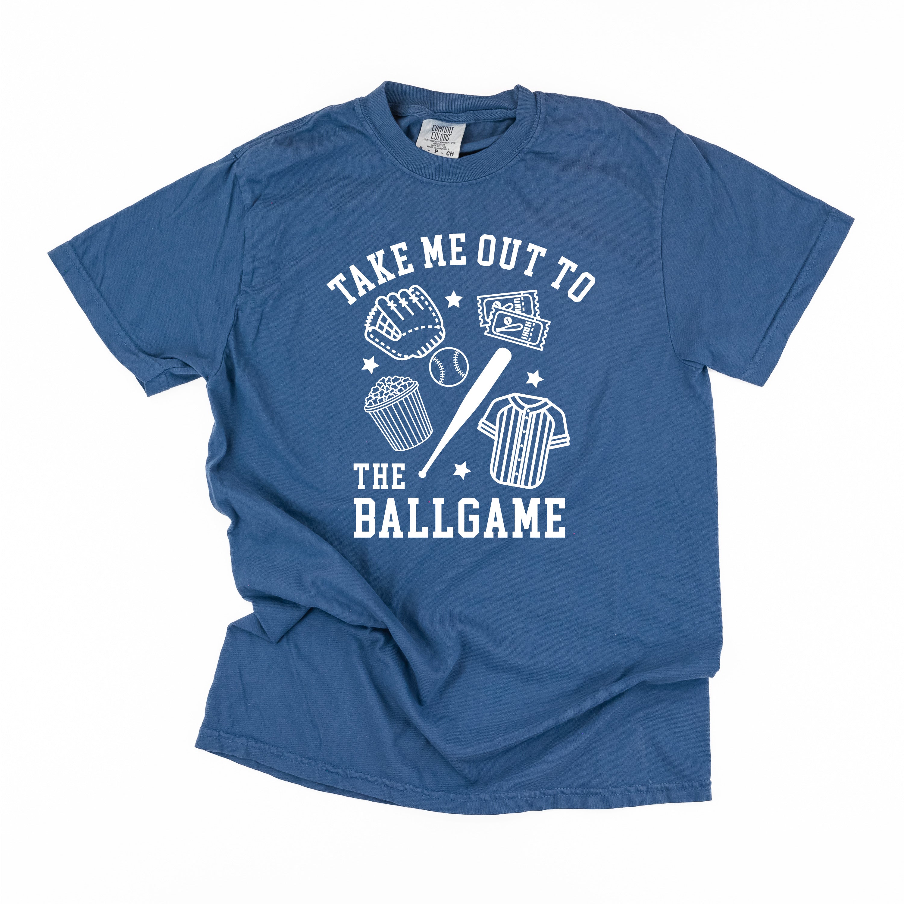 Take Me Out To The Ballgame - Comfort Colors Tee