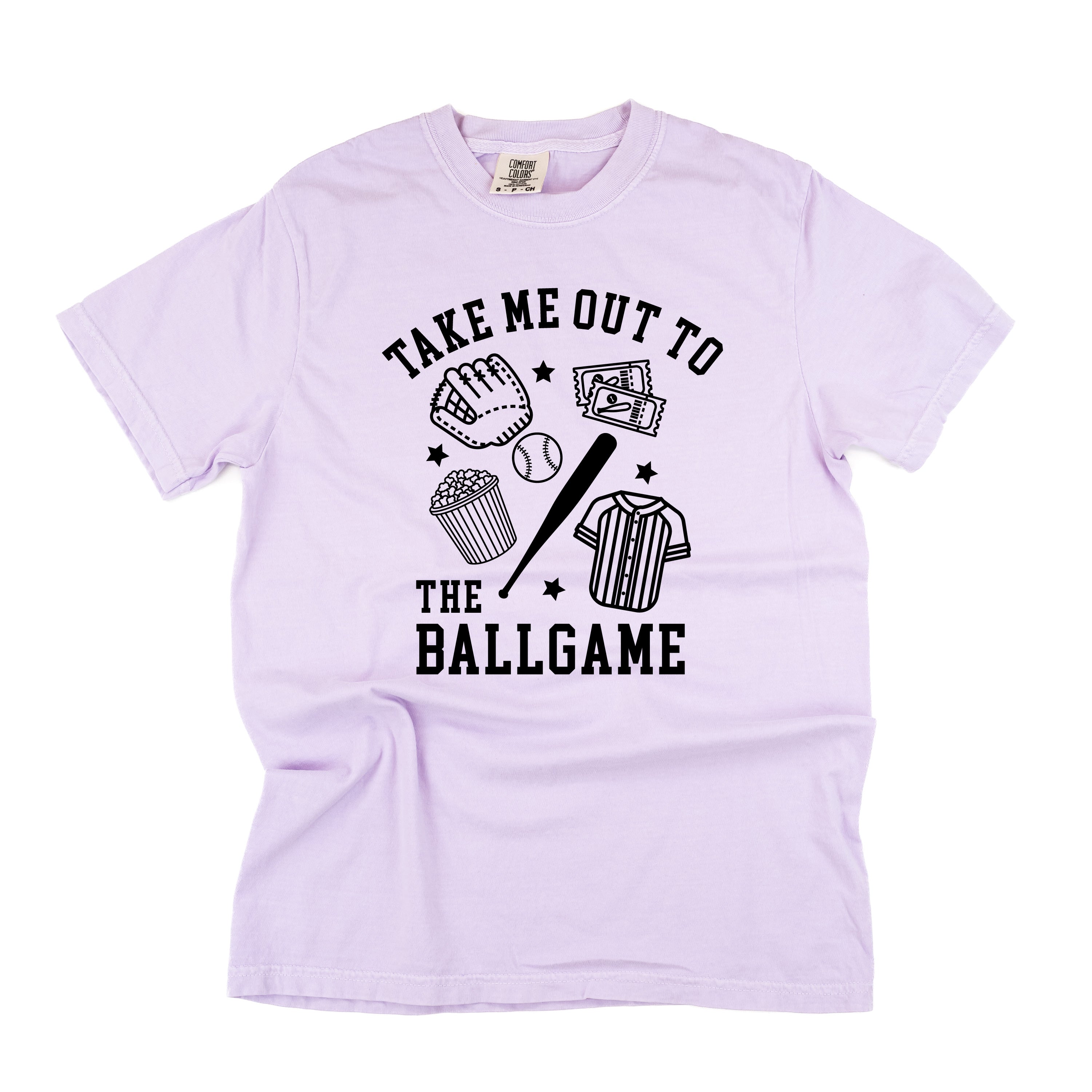 Take Me Out To The Ballgame - Comfort Colors Tee