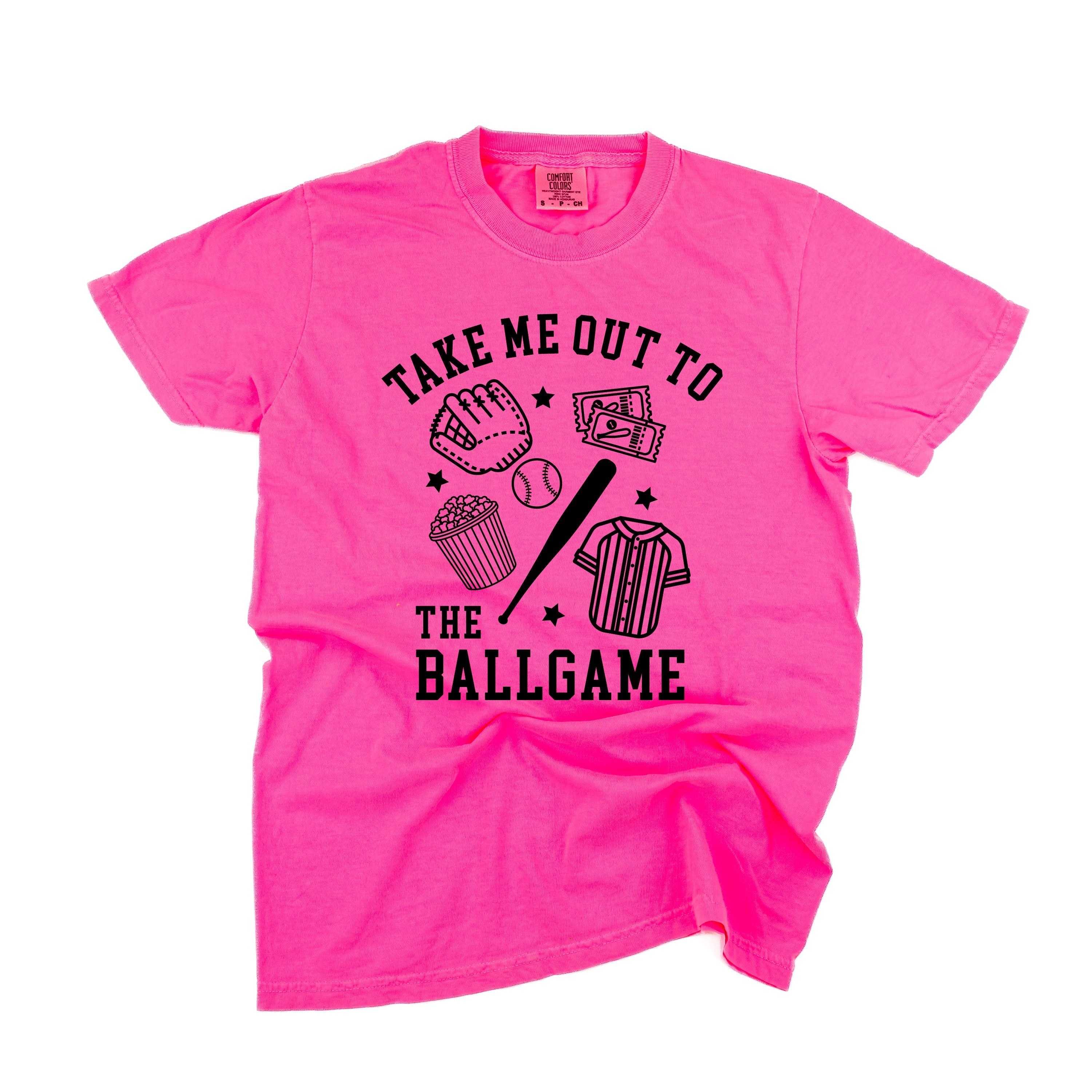 Take Me Out To The Ballgame - Comfort Colors Tee