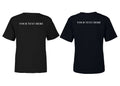Custom Text Front and Back Toddler T-Shirt - You Pick the Text