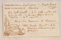 Engraved Handwritten Recipe Wood Card  - Personalized Grandma's Recipe Card